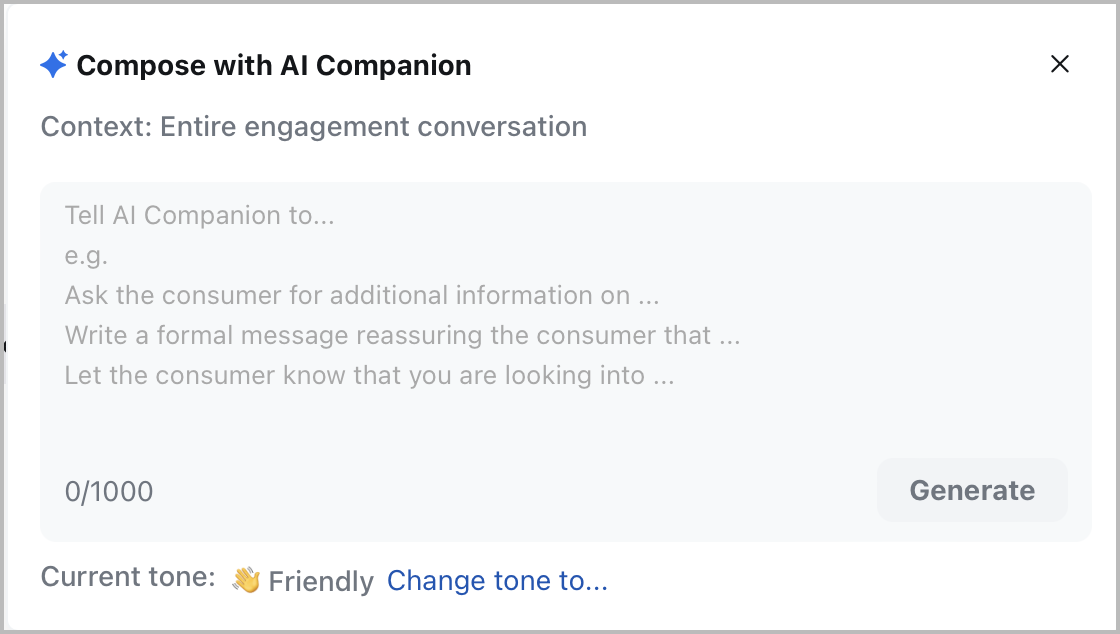 An image demonstrating the Smart Response user interface